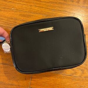 Giorgio Armani Black Bag with Gold Logo Plate